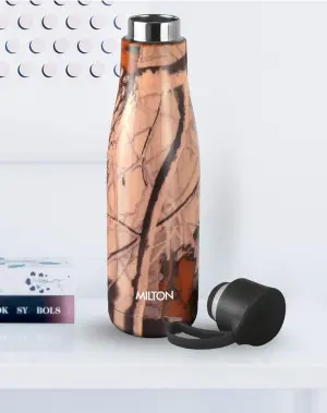 Mirage 1000 Thermosteel Hot and Cold Water Bottle, 891 ml, Brown