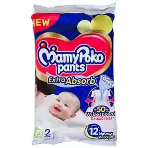 Mamypoko Pants 2 PC (Newborn)