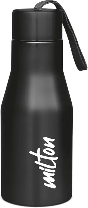 Super Stainless Steel Water Bottle Black Colour (500 ml) 