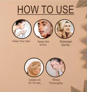 Soft Touch Premium Goat Milk Facial Scrub 500g