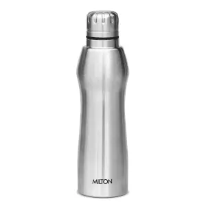 Elate Stainless Steel Water Bottle Silver Colour (1000 ml) 
