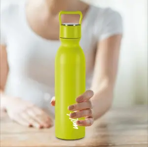 Alice 1000 Thermosteel Bottle, Neon Green 1000 ml Steel Bottle (Pack of 1, Green)