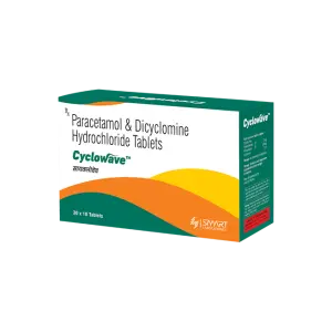 Cyclowave Tablet (Paracetamol & Dicyclomine Hydrochloride Tablets)