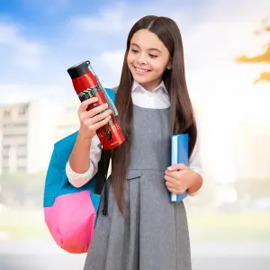Handy Design Stainless Steel Red Colour Water Bottle (850ml) 