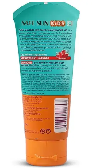 Lotus Safe Sun Kids Soft-Touch Sunscreen SPF 40 PA+++ (80g)