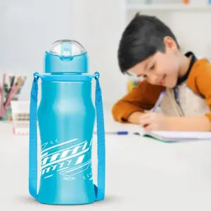 GAIETY  Stainless Steel Sipper Blue Colour Water Bottle 450ml