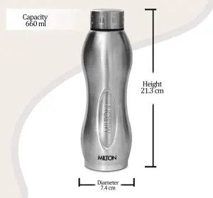 Milton Steel I Go Deluxe 700ml UniSteel Flask 