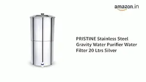 Steel Pure Non Insulated Stainless Steel Water Filter, 20 LTR 