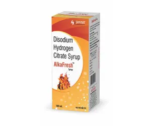Alkafresh Syrup (Disodium Hydrogen Citrate Syrup)
