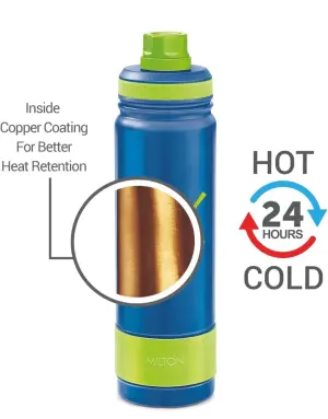 Milton Astir 900 Thermosteel Hot and Cold Water Bottle, 900 ml, Blue