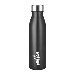 Breeze Stainless Steel Black Colour Water Bottle (750ml) 
