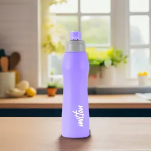 ACTIVE Stainless Steel Water Bottle, 750ml, Purple