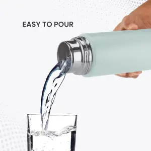 GLIDE Stainless Steel Aqua Green Water Bottle 1000 ml