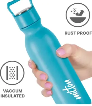 Alice 750 Thermosteel Bottle, 710 ml Steel Bottle (Pack of 1, Blue)