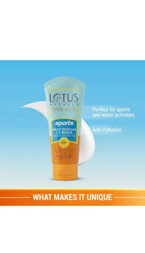  Herbals Safe Sun Sports Daily-Defence UV Block SPF 50+ PA+++(80g)