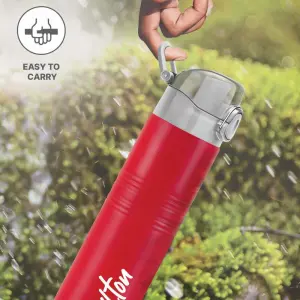 VOGUE Stainless Steel Red Colour Water Bottle 750 ml