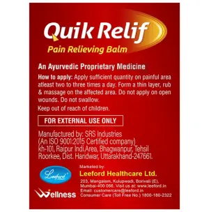 QUICK Relief Balm (10 ml) 