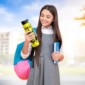 Handy Design Stainless Steel Dark Yellow Colour Water Bottle (850ml) 