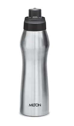ACTIVE Stainless Steel Water Bottle, 1000ml, Silver