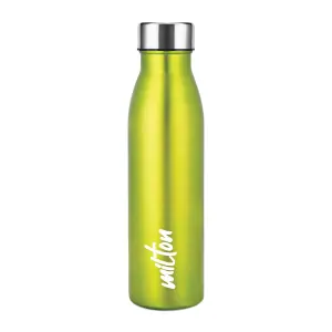 Breeze Stainless Steel Green Colour Water Bottle (750ml) 