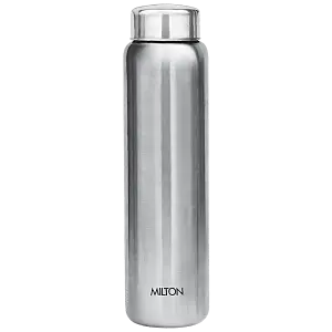 Aqua Stainless Steel Silver Colour Water Bottle 1000 ml 