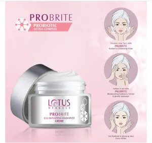 Lotus Herbals Probrite Illuminating Radiance Creme.(50g)