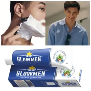Glowmen Shaving Cream (30gm) 