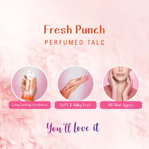 FRESH PUNCH PERFUMED TALC (150g) 