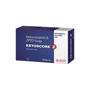 KETOSCORE Z Soap (Ketoconazole & ZPTO Soap )
