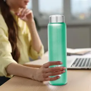 Aqua Stainless Steel Aqua Green Colour Water Bottle 1000 ml 