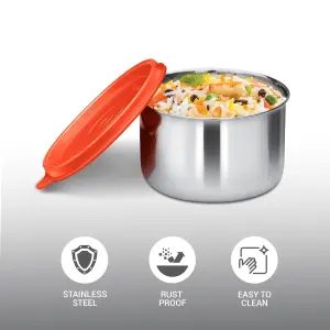 Steel Pro 350 Stainless Steel Container 1PC,