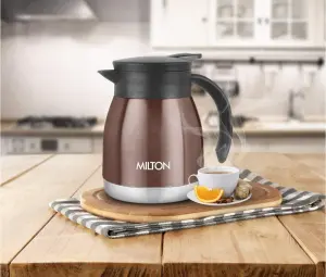 Milton Bistro 600 Thermosteel Carafe, 495 ml, Brown