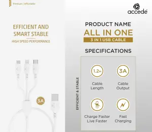 3 IN ONE USB CABLE  