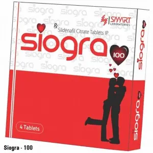 Siogra - 100Tab (100 mg) (1×4 Tab) 