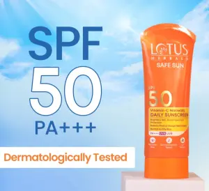 Lotus Herbals Safe Sun Daily Multi-Function Sunscreen SPF 50+ PA+++ (100g)
