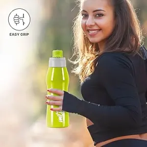 ACTIVE Stainless Steel Water Bottle, 1000ml, Parrot Green