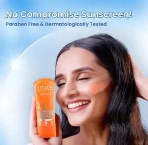 Lotus Herbals Safe Sun 3 In 1 Matte Look Daily Sunscreen. (50g)