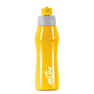 ACTIVE Stainless Steel Water Bottle, 1000ml, Yellow