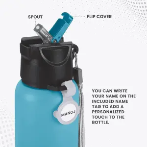 SIPSTAR - Stainless Steel Sipper Blue Colour Water Bottle 750ml
