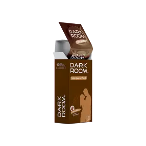 Darkroom chocolate dotted condom (10PCS) 
