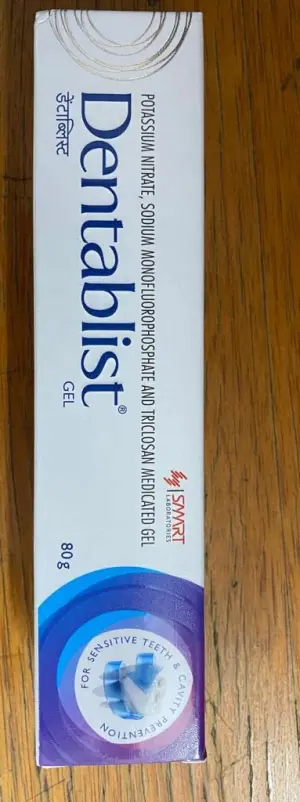 DENTABLIST Toothpaste gel (80gm) 