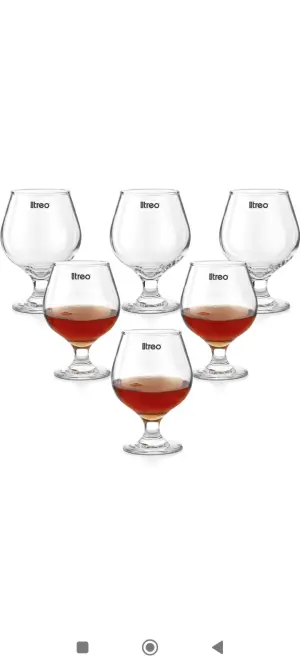 EXOTICA Goblet Glass 275 ml Packing: 6/8
