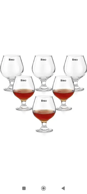 EXOTICA Goblet Glass 275 ml Packing: 6/8