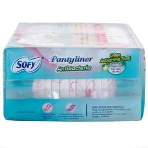 Sofy Pantyliner Anti-Bacteria 36N-155MM