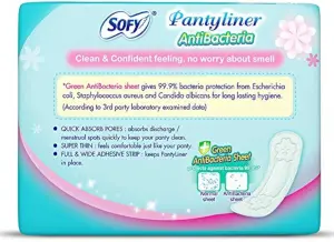 Sofy Pantyliner Anti-Bacteria 18N-155MM
