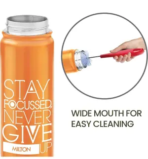 Milton Astir 900 Thermosteel Hot and Cold Water Bottle, 920 ml, Orange