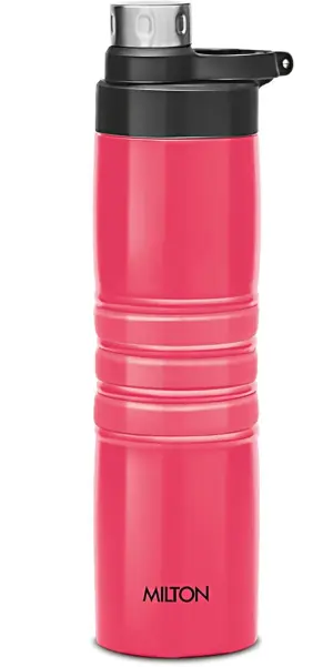 Milton Amigo 800 Thermosteel Hot or Cold Water Bottle, 660 ml, Dark Pink