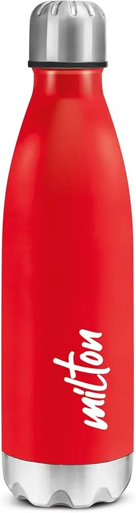 PLAIN LID BOTTLES RED SHINE COLOUR 800 ML