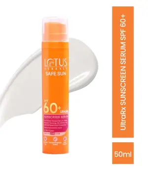 Lotus Herbals Safe Sun UltraRx Sunscreen Serum SPF 60+ PA++++(50ml)
