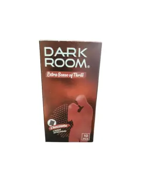 Darkroom chocolate dotted condom (10PCS) 
